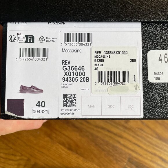 Chanel Quilted Moccasins in Black size 40 - Picture 10 of 10